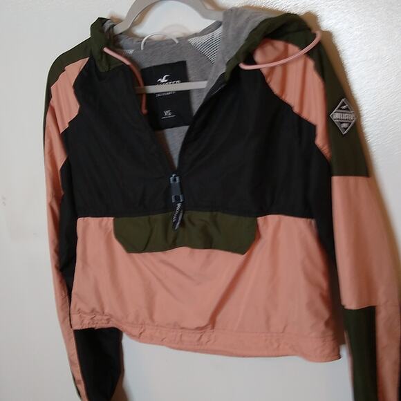 Hollister color block windbreaker size XS - Picture 3 of 7